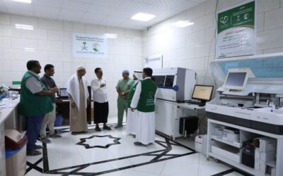 وفد من البرنامج السعودي لتنمية وإعمار اليمن يزور مراكز فاطمة بابطين الطبية بوادي حضرموت