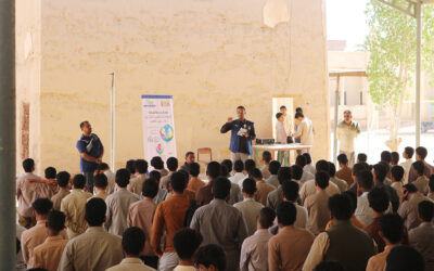 تزامناً مع فعاليات اليوم العالمي للكلى 2026م..  مراكز فاطمة بابطين بالقطن تنفذ نزولاً توعوياً في ثانوية سيف بن ذي يزن استفاد منه 700 طالب