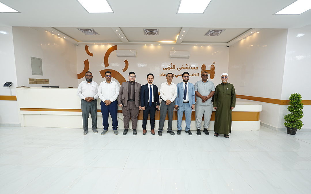 مدير مكتب الصحة بوادي حضرموت ومدير مراكز فاطمة بابطين الطبية يزوران مستشفى النهى للطب النفسي والإدمان لبحث تعزيز الشراكة في الدعم النفسي