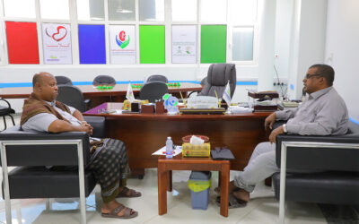 مدير مستشفى صالح بابكر الخيري يزور مراكز فاطمة صالح بابطين الطبية لرعاية مرضى الفشل الكلوي بوادي حضرموت